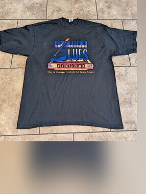 Chicago Blues Festival Vintage 1998 Men's XL Tee